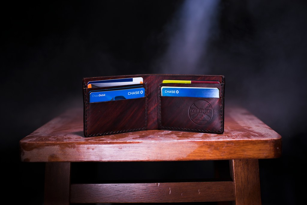 RFID Leather Bifold Wallet